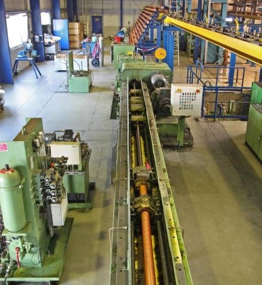 Kaltpilgerwalzwerk mit SPS-Steuerung, Walzdruck bis zu 500 MPa, ausgelegt für die Kupferrohrherstellung und Metallverarbeitung